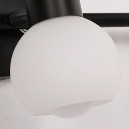 Rustic Lodge Galvaniserad Funktion För Downlight Badrumsbelysning Vägglampa