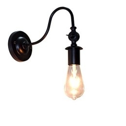 Light Buzz Wall Järn Vägglampa Dumb Black Lightsaber Lamp On Wall