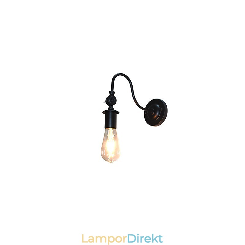 Light Buzz Wall Järn Vägglampa Dumb Black Lightsaber Lamp On Wall