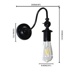 Light Buzz Wall Järn Vägglampa Dumb Black Lightsaber Lamp On Wall