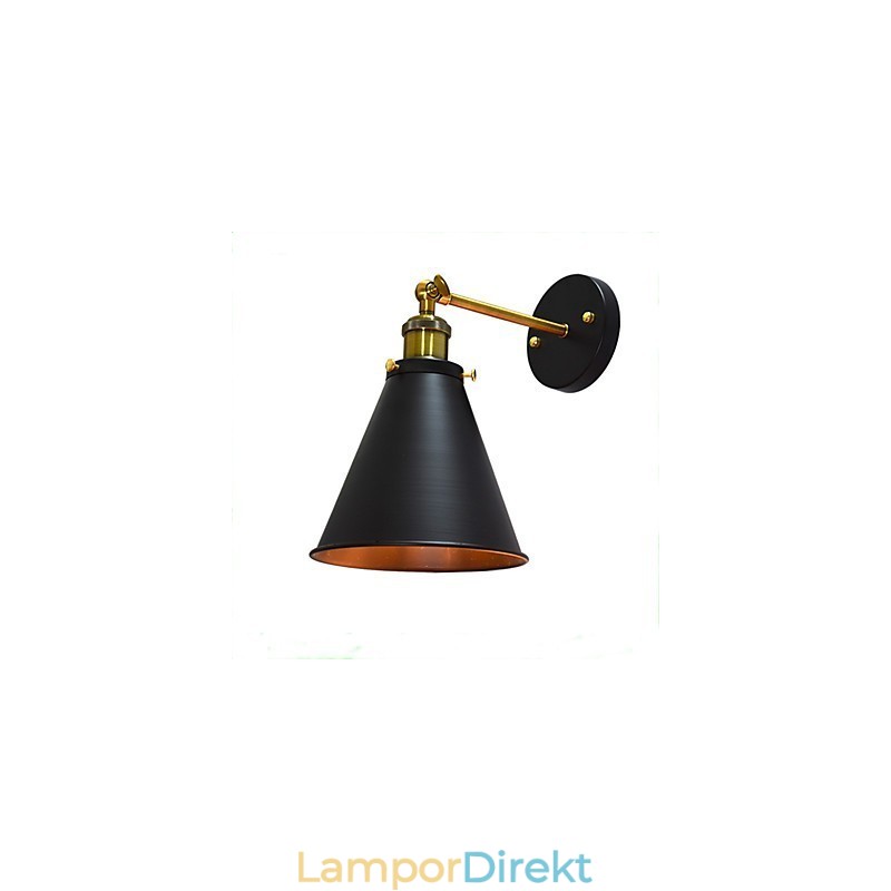 Light Buzz Paint Enkelvägg Järn Vägglampa Dumb Black Lightsaber Lamp On Wall
