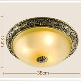 Flush Mount Mini Style Traditionell Klassisk Resin