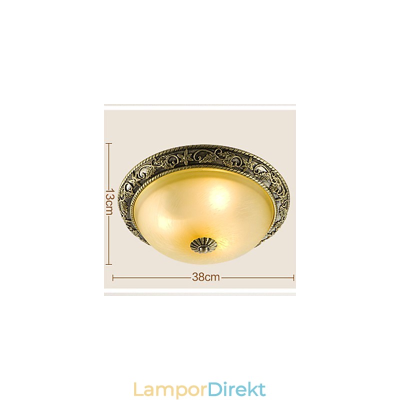 Flush Mount Mini Style Traditionell Klassisk Resin