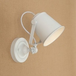 Country Retro Målning Funktion Justerbar För Svängarm Ögonskydd Downlight Vägglampor Vägglampa
