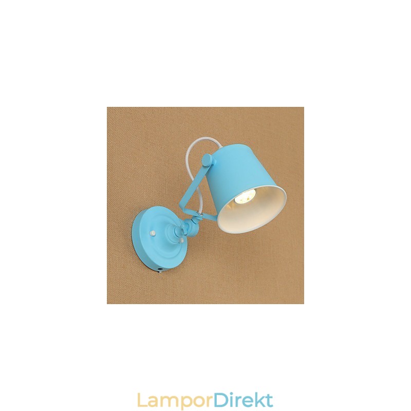 Country Retro Målning Funktion Justerbar För Svängarm Ögonskydd Downlight Vägglampor Vägglampa