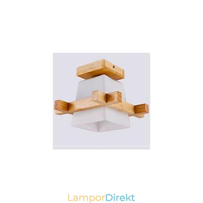 Modern Kinesisk Lampa Vardagsrum Sovrum Veranda Lampa Av Veranda Lampa Trä Konst