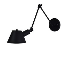 Vägglampa Vägglampor Väggjärn Vägglampa Stum Svart Ljussabel Lampa På Vägg