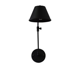 Vägglampa Vägglampor Väggjärn Vägglampa Stum Svart Ljussabel Lampa På Vägg