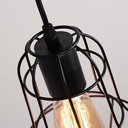 Industriell Retro Iron Vägglampa Creative Personality Lift Pulley Vägglampa