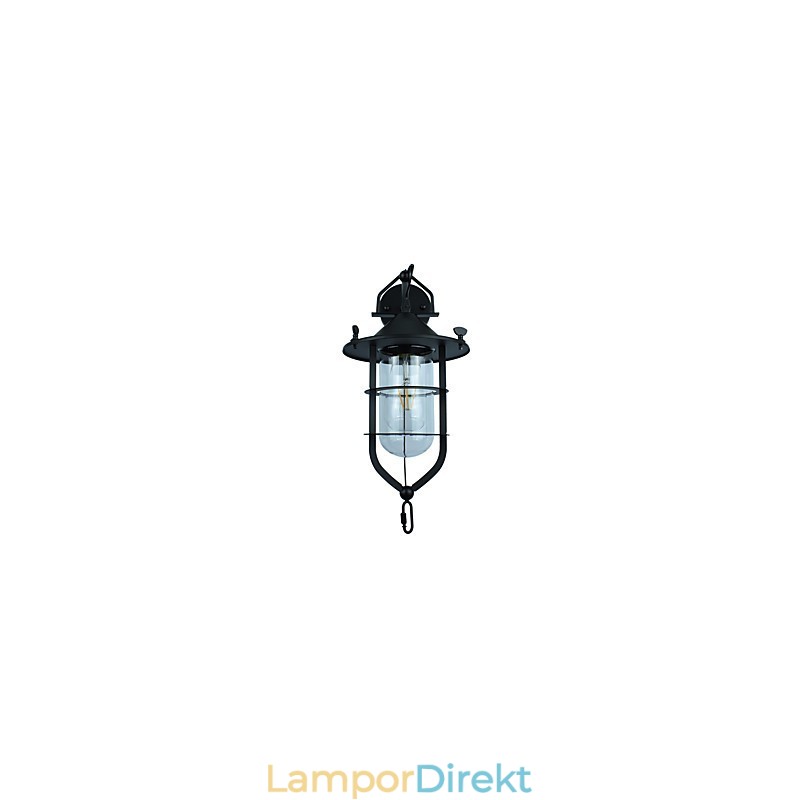 Ljus Målat Stål Vägglampa Stum Svart Amerikansk Kaffe Dekoration Retro Väggljus Ljussabel Lampa På Vägg