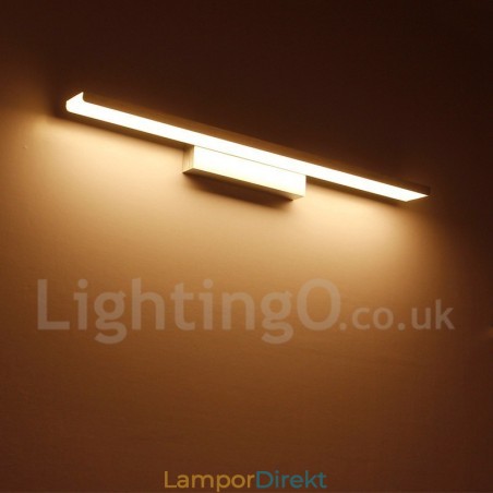 Ipmirror Lamp Badrumsbelysning Aluminiummaterial Och Akrylvägglampor Makeup Lighting Ipmirror Lamp Badrumsbelysning Aluminiummaterial Och Akrylvägglampor Makeup Lighting