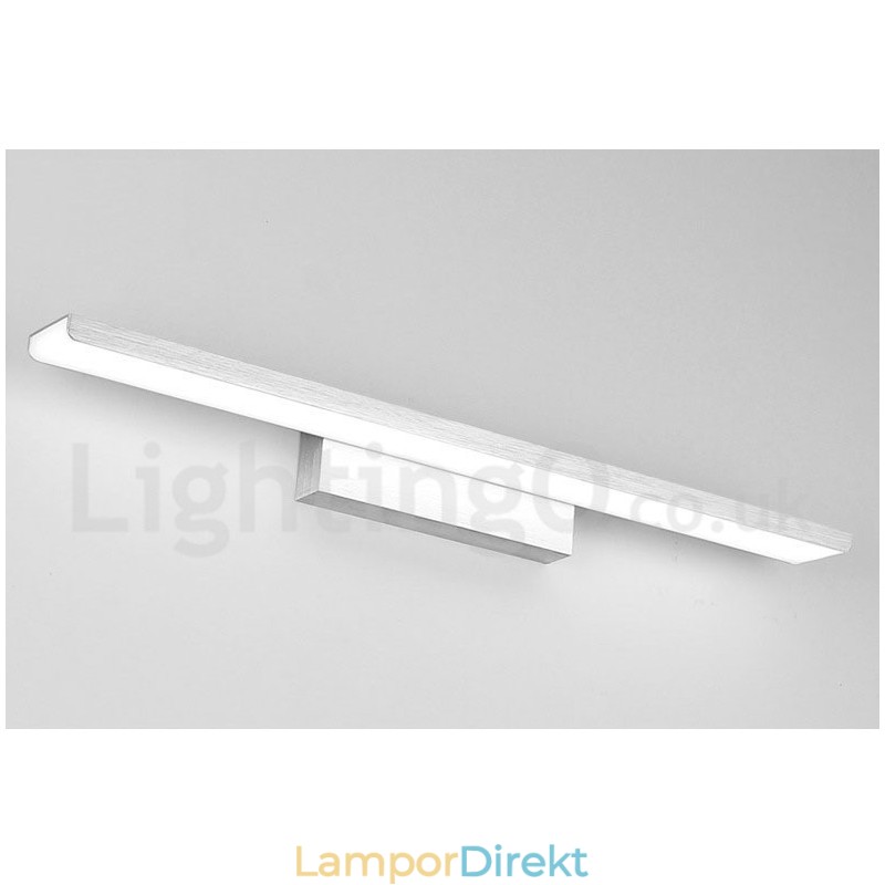 Ipmirror Lamp Badrumsbelysning Aluminiummaterial Och Akrylvägglampor Makeup Lighting