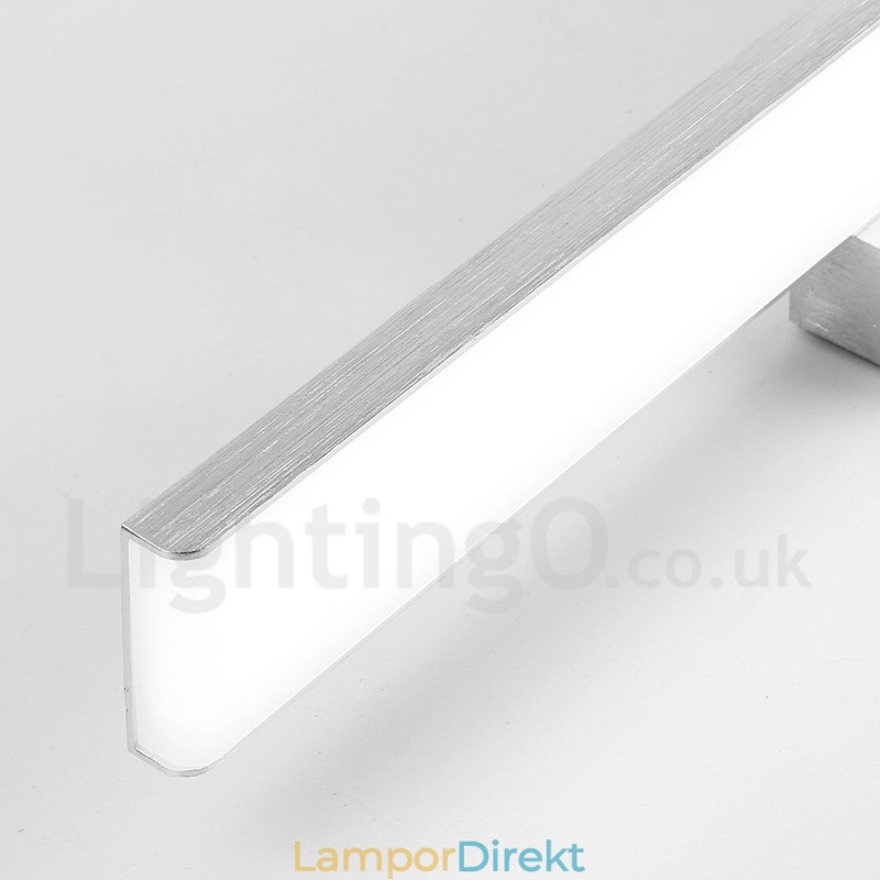 Ipmirror Lamp Badrumsbelysning Aluminiummaterial Och Akrylvägglampor Makeup Lighting