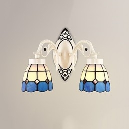 Rustik Lodge Målningsfunktion För Downlight Vägglampor Vägglampa
