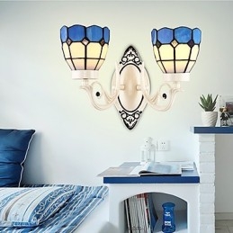 Rustik Lodge Målningsfunktion För Downlight Vägglampor Vägglampa
