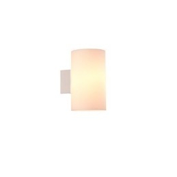 Glasvägglampa För Metallfot Och Glasskärm För Sovrumsljus