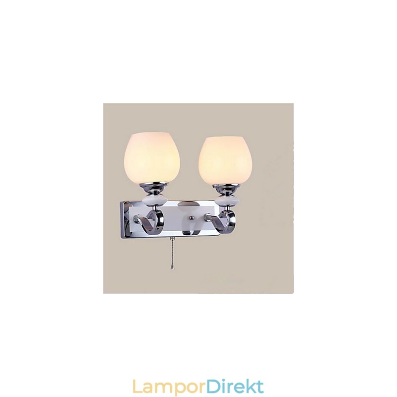 Modern Och Modern Elektroplåtfunktion För Svängarmsögonskydd Ambient Light Wall Sconces Wall Light