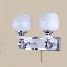 Modern Och Modern Elektroplåtfunktion För Svängarmsögonskydd Ambient Light Wall Sconces Wall Light