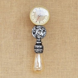 Enkel Country Retro Painting Funktion För Mini Style Ambient Light Wall Sconces Wall Light
