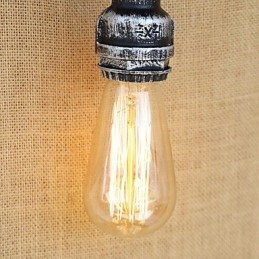 Enkel Country Retro Painting Funktion För Mini Style Ambient Light Wall Sconces Wall Light