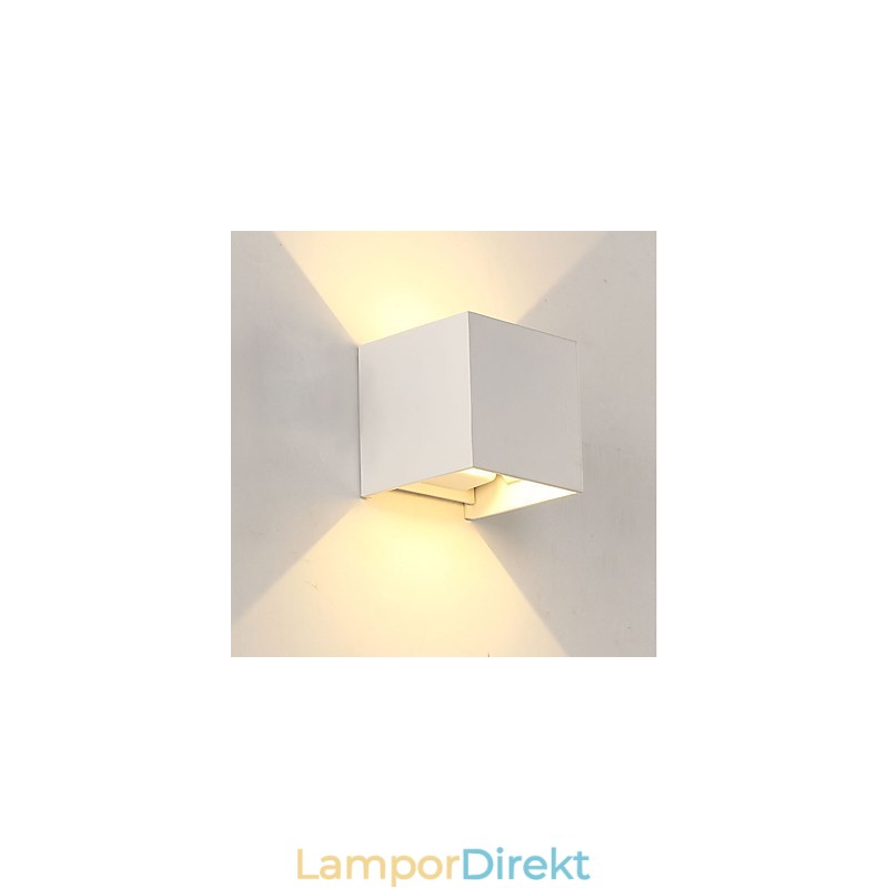 Integrerad Funktion För Mini Style Ambient Light Wall Sconces Vägglampor Vägglampa Färg Slumpmässig