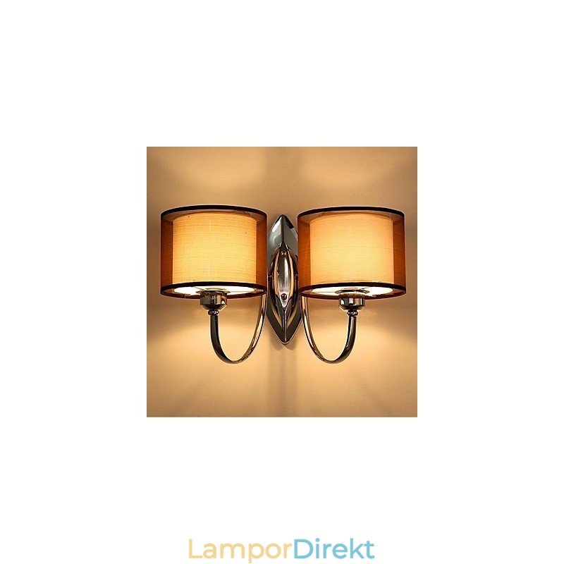 Vintage Elektropläterad Funktion Downlight Vägglampor Vägglampa