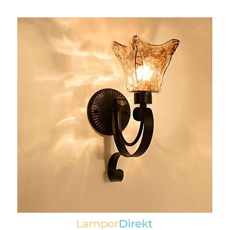 Vägglampa Enkel Vardagsrum Ljusjärn Dekorativt Sovrum Sänglampa Korridorlampa Vägglampa Enkel Vardagsrum Ljusjärn Dekorativt Sovrum Sänglampa Korridorlampa