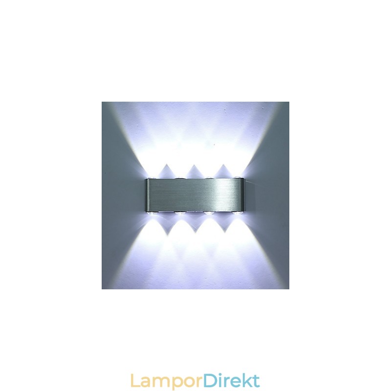 Modern Vägglampa Ljusarmatur Inomhus Hall Vägglampa Aluminium Dekorativ Belysning Integrerad
