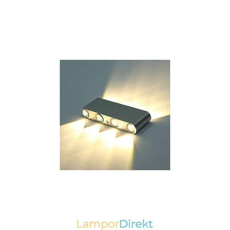 Modern Vägglampa Ljusarmatur Inomhus Hall Vägglampa Aluminium Dekorativ Belysning Integrerad