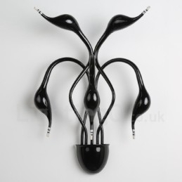 Swan Head Modern Contemporary Multi Colors Ambient Light Wall Sconces Wall Light