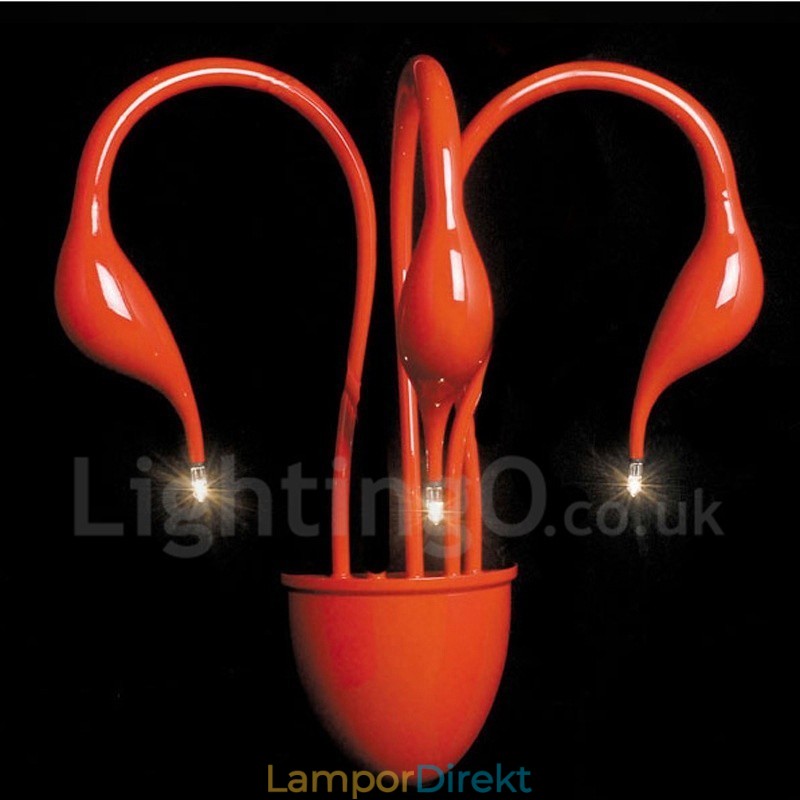 Swan Head Modern Contemporary Multi Colors Ambient Light Wall Sconces Wall Light