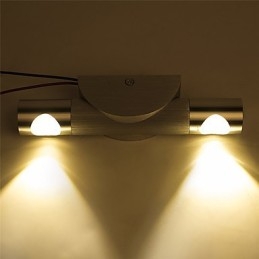 Modern Vägglampa Ljusvinkel Justerbar Dekorativa Spotlights För Hem Studio Hall Veranda Korridor Bedside Sovrum