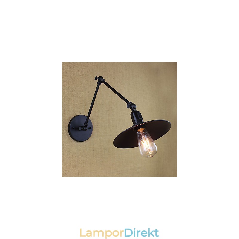 Rustik Lodge Målningsfunktion För Mini Style Swing Arm Downlight Wall Sconces