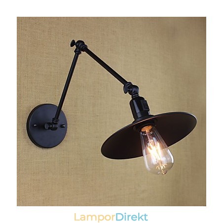 Rustik Lodge Målningsfunktion För Mini Style Swing Arm Downlight Wall Sconces Rustik Lodge Målningsfunktion För Mini Style Swing Arm Downlight Wall Sconces