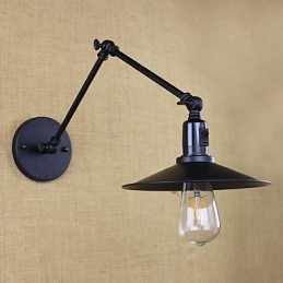 Rustik Lodge Målningsfunktion För Mini Style Swing Arm Downlight Wall Sconces