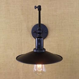 Rustik Lodge Målningsfunktion För Mini Style Swing Arm Downlight Wall Sconces