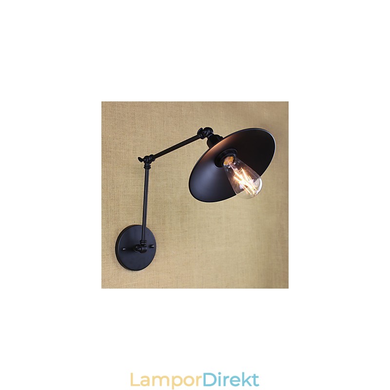 Rustik Lodge Målningsfunktion För Mini Style Swing Arm Downlight Wall Sconces