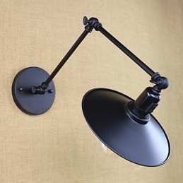Rustik Lodge Målningsfunktion För Mini Style Swing Arm Downlight Wall Sconces