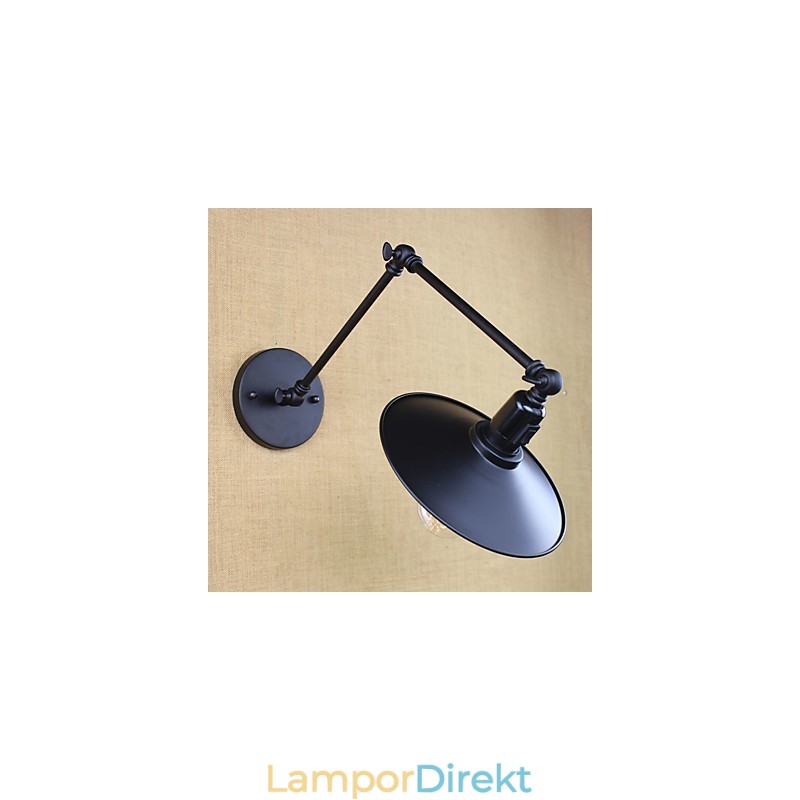 Rustik Lodge Målningsfunktion För Mini Style Swing Arm Downlight Wall Sconces