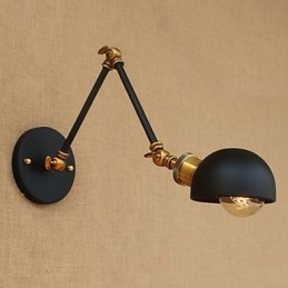 Nostalgisk Kreativ Restaurangbar Vägglampa Med Lång Arm