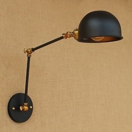 Nostalgisk Kreativ Restaurangbar Vägglampa Med Lång Arm