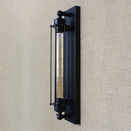Europa Retro Klädaffär Restaurang Scen Dekorativ Konst Vägglampa