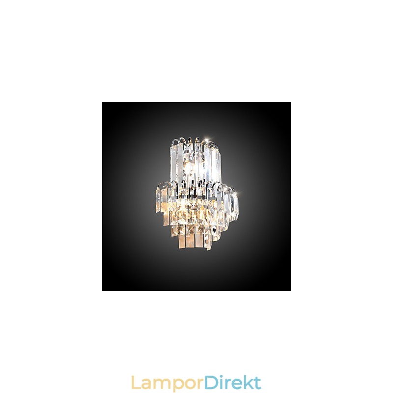 Vägglampetter Kristall Modernt Modernt Glas