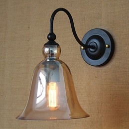 Amerikansk Landsbygd På Landsbygden Minimalistisk Vardagsrum Hall Dekorerad Glasvägg Sconce