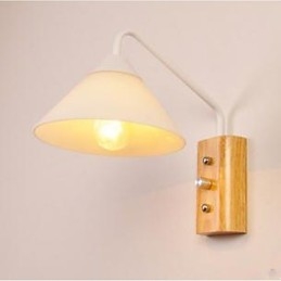 Japansk Koreansk Aisle Veranda Trappor Sovrum Sänglampa Vägglampa Glas Trä