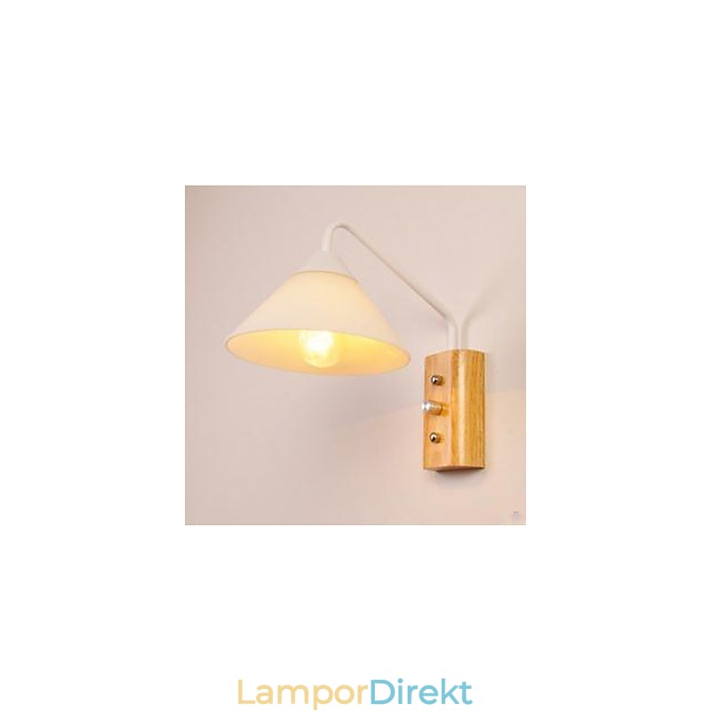 Japansk Koreansk Aisle Veranda Trappor Sovrum Sänglampa Vägglampa Glas Trä