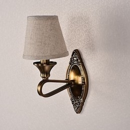 Traditionell Klassisk Galvaniserad Funktion För Ögonskydd Downlight Wall Sconces Wall Light