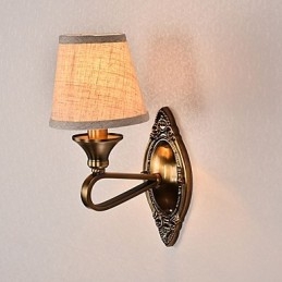 Traditionell Klassisk Galvaniserad Funktion För Ögonskydd Downlight Wall Sconces Wall Light