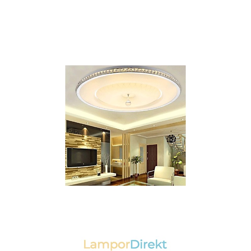 Flush Mount Crystal Modern Contemporary Metal Metal