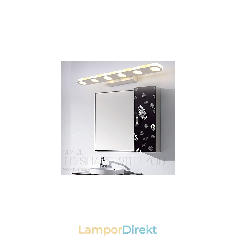 Integrerad Modern Contemporary För Downlight Badrumsbelysning Vägglampa